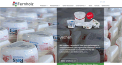 Desktop Screenshot of fernholz-verpackungen.de